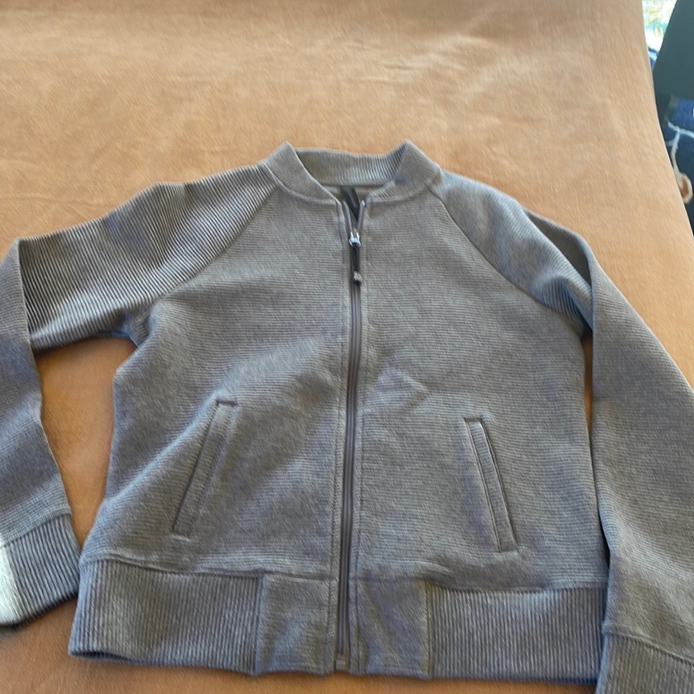 Zip up yoga jacket